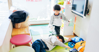 お子様も楽しく通いたくなる場所